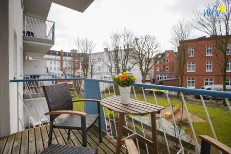 Balkon Appartement-Haus Regina Ferienwohnung Seeschwalbe