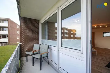 Balkon Haus Blanke Fenne 2d Ferienwohnung Auerhahn