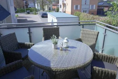 Balkon  Strandperle - Anlage Heiderose