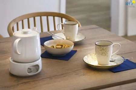 Teezeit Haus am Dorfbrunnen Ferienwohnung Sand