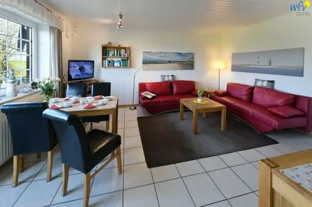 Wohnzimmer Haus Fregatte Ferienwohnung 1