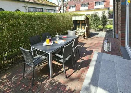 Terrasse Haus Oldenburg Ferienwohnung 6