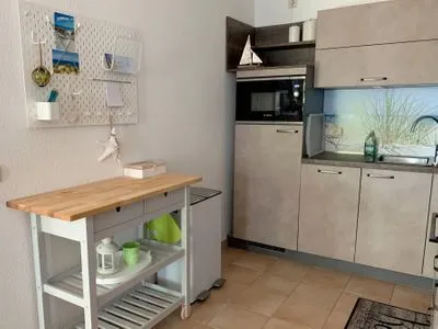 offene Küche Parkresidenz am Hafen Wohnung HF 11 - "MeerZeit"