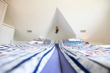 Schlafzimmer Haus Waltraud Ferienwohnung  „Popenstuuv"