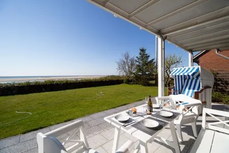 Terrasse Haus Ran Ferienwohnung Ran 1