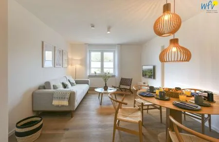 Wohnzimmer Alte Feuerwache Ferienwohnung 8