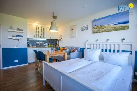 Schlafzimmer Haus Richthofenstraße 20 e Ferienwohnung Dünenwind