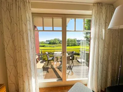 Blick auf den Balkon Mühlenstrasse 19 - Wohnung 4