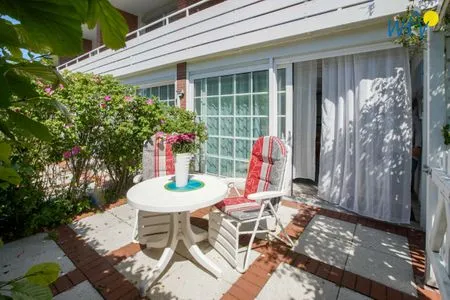 Terrasse Ferienhaus Greune-Stee Ferienwohnung Kreutzer