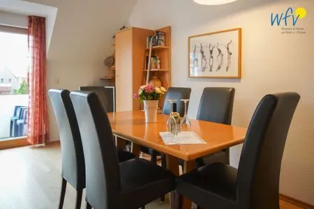 Wohnzimmer Traumschiff Borkum Ferienwohnung 3