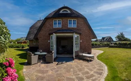 Terrasse Das Reet Strandhaus