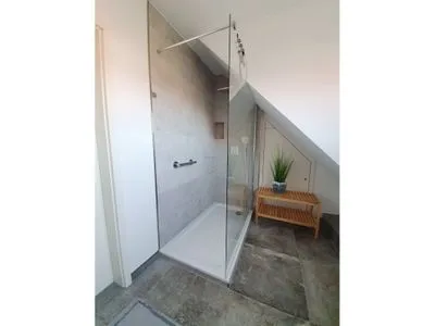 Badezimmer mit Dusche Zur Hanse Wohnung 1.4