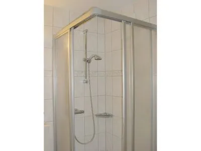 Badezimmer mit Dusche Residenz am Strand Wohnung 2-44