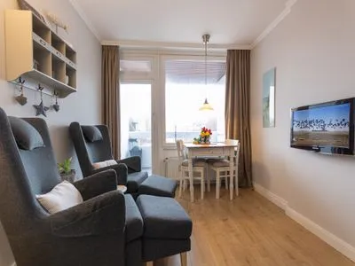 Wohnzimmer Loreley App. 18 "Düne 18"