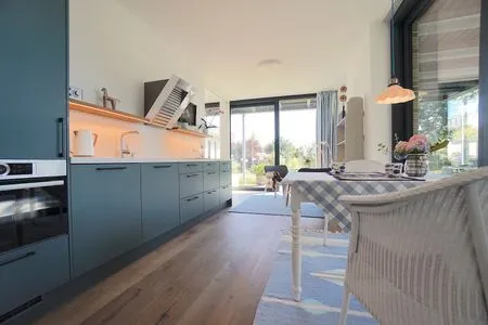 Küche / Küchenzeile Helle Ferienwohnung 'Eichkamp' für zwei Personen in ruhiger Wohnlage in Eckernförde