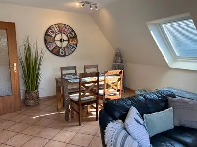 Wohnzimmer (STOE12a) Ferienwohnung "Sonnenaufgang"