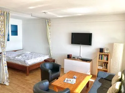 Wohnzimmer Ferienpark Sierksdorf App.116