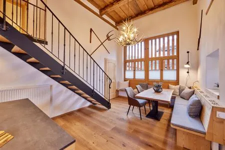 Living room Haus Hoamat - Bergfeuer