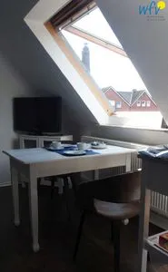 Wohnzimmer Haus Hindenburgstr. 13 Ferienwohnung Lüttje Land