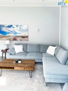 Wohnzimmer Haus Niedersachsen Ferienwohnung 12