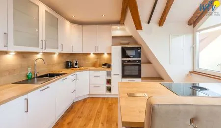 Küche / Küchenzeile Haus Margarete Ferienwohnung kleine Töwerliebe