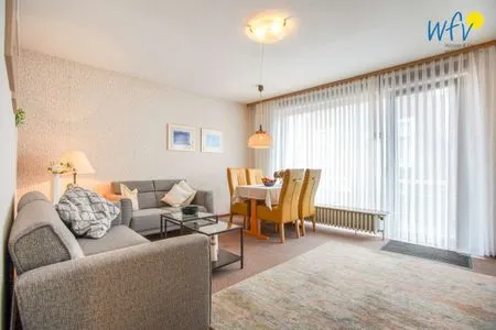 Wohnzimmer Haus Bonhuis Ferienwohnung Bahnhofspark