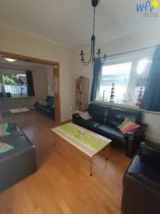 Wohnzimmer Haus Greune Stee Weg 11 Ferienwohnung Seehund