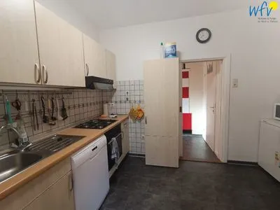 Küche / Küchenzeile Haus Greune Stee Weg 11 Ferienwohnung Seehund
