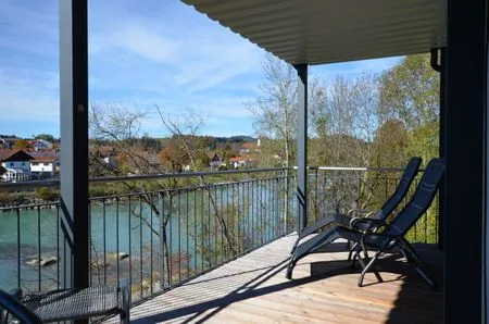 Landschaft Lechfelsen WG 8 - Oberbayern