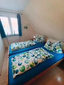 Schlafzimmer Haus Greune Stee Weg 11 Ferienwohnung Möwe