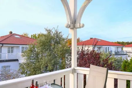 Balkon Villa Mönchgut Ferienwohnung 8