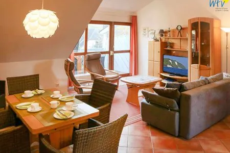 Wohnzimmer Ferienpark Seedorf Fischerhaus - Ferienwohnung 11