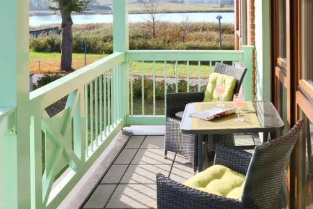 Terrasse Ferienpark Seedorf Zeesenhaus - Ferienwohnung 3