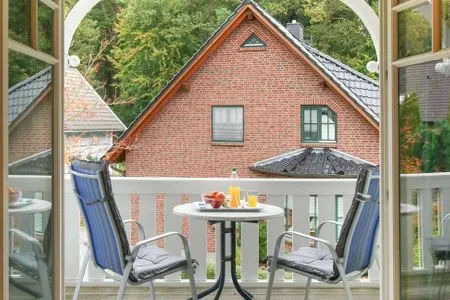 Balkon Villa Mönchgut Ferienwohnung 5