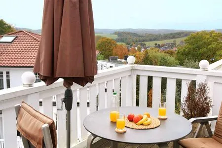 Balkon Villa Mönchgut Ferienwohnung 13