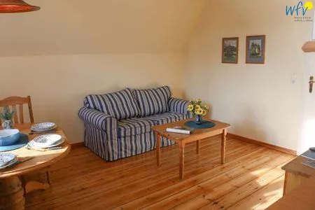 Wohnzimmer Villa Drei Rosen Ferienwohnung 4