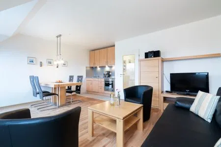 Wohnzimmer Wohnpark am Mühlenteich Ferienwohnung Nr. 35