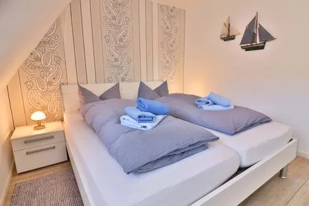 Schlafzimmer Kiek rin bi Kati - Ferienwohnung 3