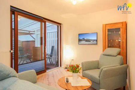 Wohnzimmer Bungalow Süddüne Bungalow Süddüne