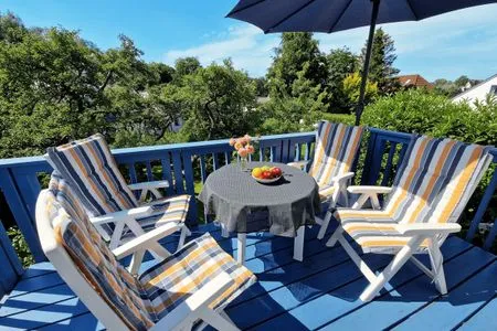 Balkon (STR132b) Ferienwohnung " Maren am Meer -Meerwohnung" F***