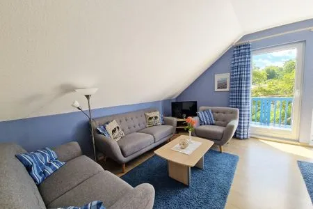 Wohnzimmer (STR132b) Ferienwohnung " Maren am Meer -Meerwohnung" F***