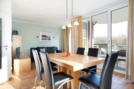 Wohnzimmer Wohnpark am Mühlenteich Ferienwohnung Nr. 29