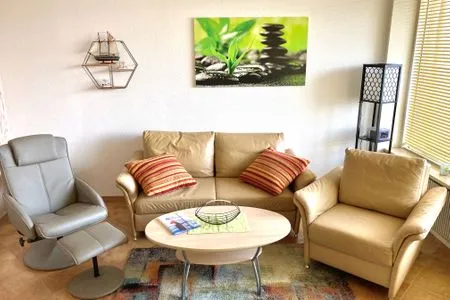 Wohnzimmer Ferienpark Sierksdorf App.503 - Strandlage