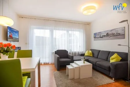 Wohnzimmer Alter Damenpfad 3 Ferienwohnung Inselnest