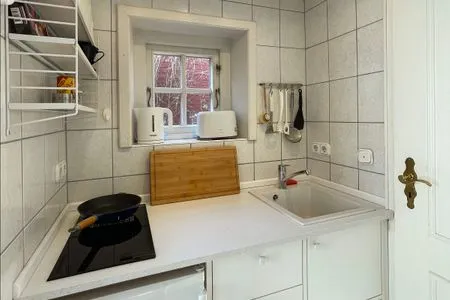 Pantry-Küche des Bungalow "Höske Sillo´s Hüs*