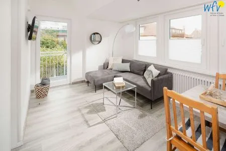 Wohnzimmer Villa Düna Ferienwohnung 3