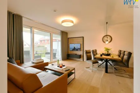 Wohnzimmer Villa Petersen Ferienwohnung 2