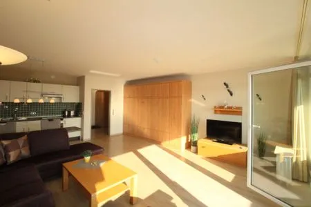 Wohnzimmer Panorama Whg 66, 4. OG