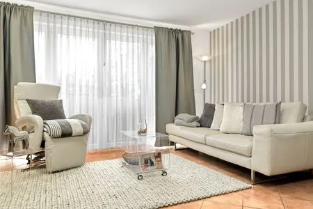 Wohnzimmer Landhaus Residenz Ostsee Silbermöwe