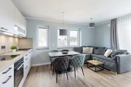 Wohnzimmer Sturmfrei Ferienwohnung "Suite 5"